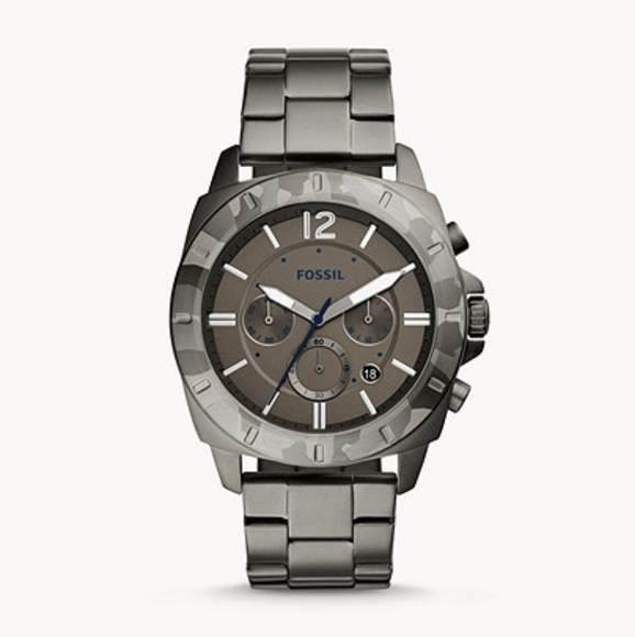 Fossil Privateer Smoke Stainless Watch - Picture 2 of 6
